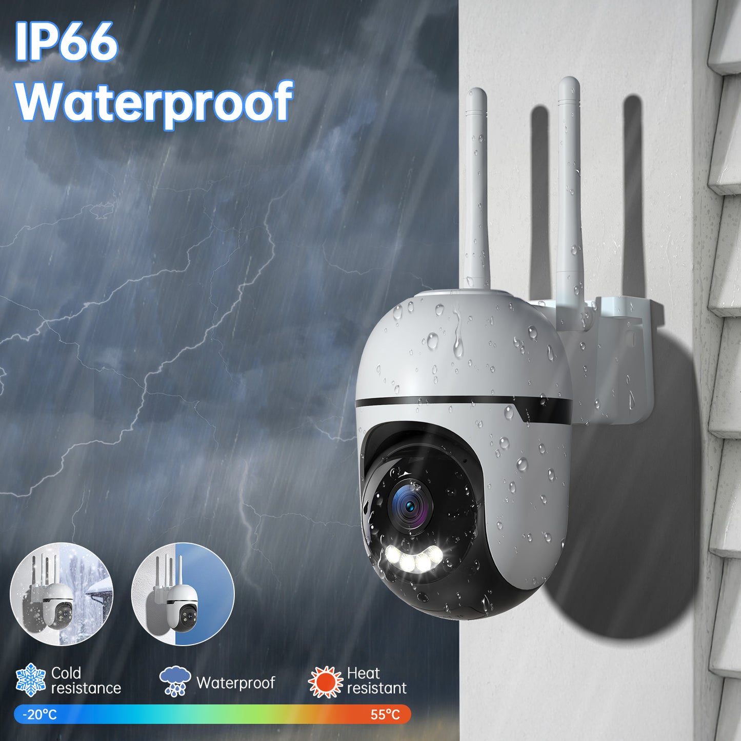 OWL ProGuard Outdoor Cam – 2K WiFi Security System