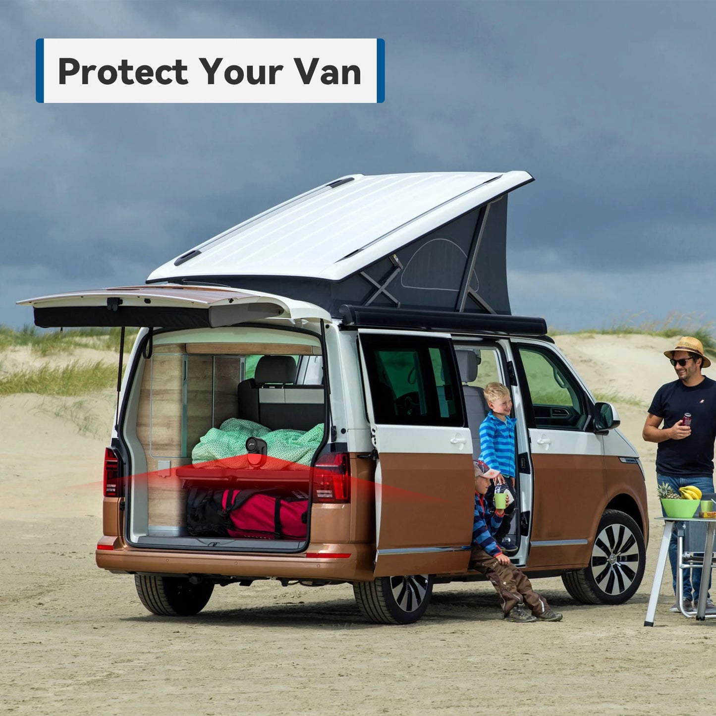 OWL Wireless Motion Alarm – 125dB Security Siren